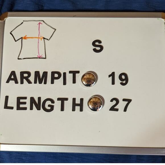 LUCKY BRAND S Henley Short Sleeve Blue - Picture 5 of 5